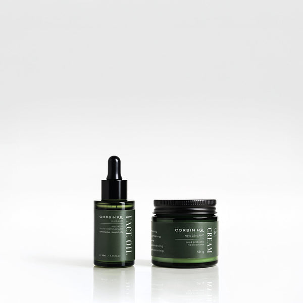 Corbin Rd Cream Hydration Duo SMART Face Cream + Multi Vitamin Restorative Face Oil